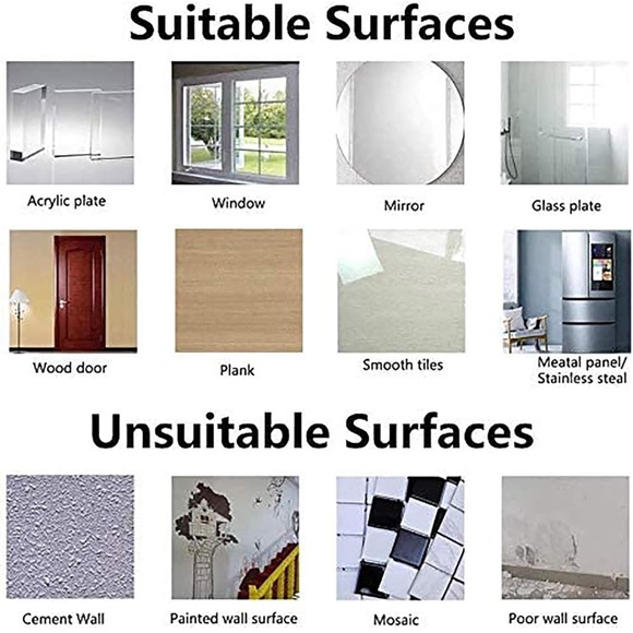 Double Sided Adhesive Hooks 16 pcs. Wall Hooks for Hanging, Self Adhesive Hooks - Picture 7 of 8